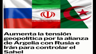 تزايد التوتر الجيوسياسي إثر تحالف الجزائر مع روسيا وإيران