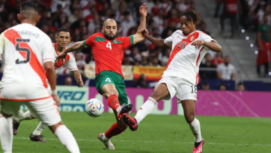 ودية المنتخب المغربي د البيرو تنتهي بالتعادل السلبي